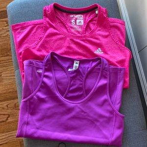 Pair of Adidas Tank Tops